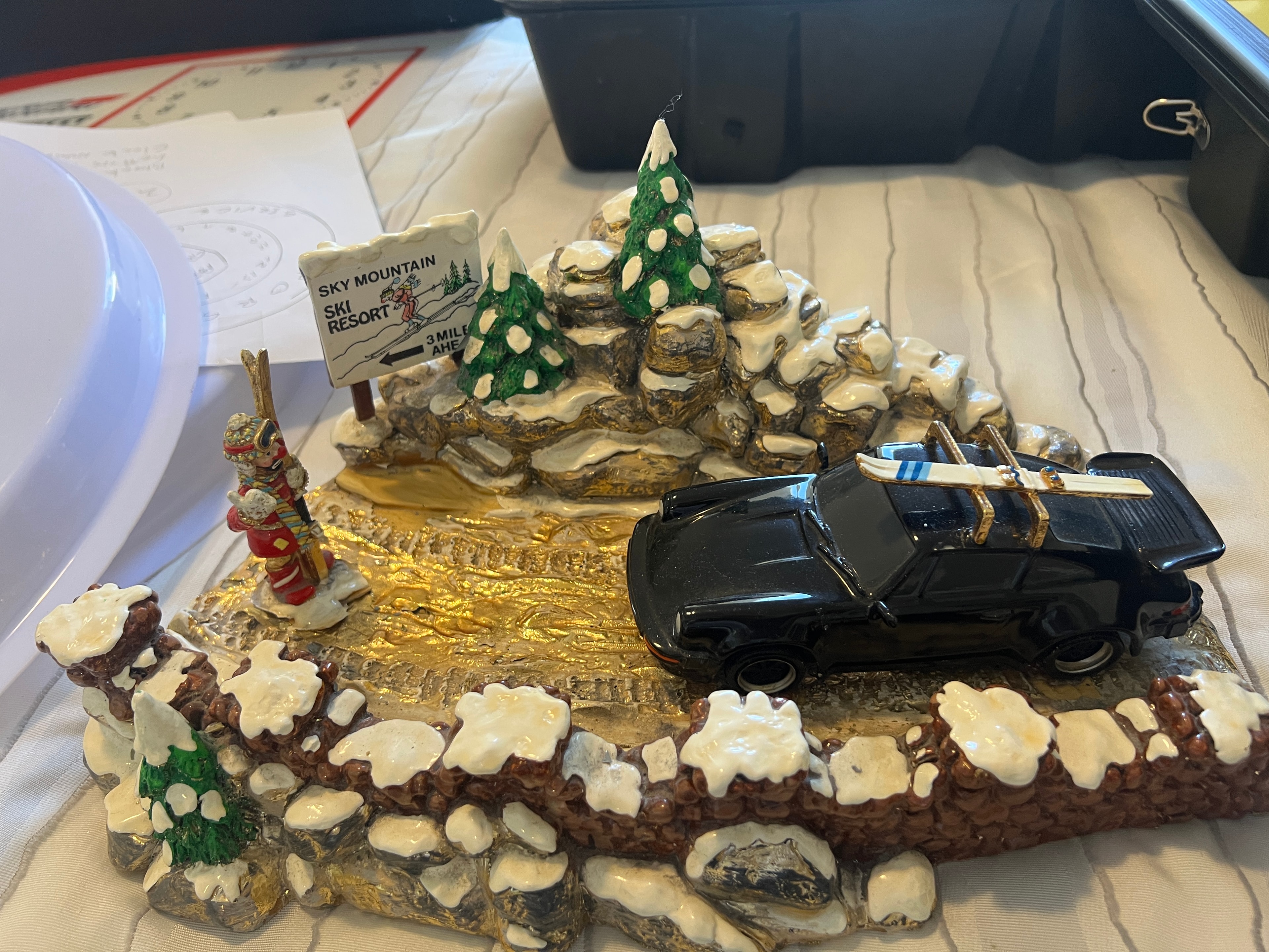 Ron Lee Porsche Sculpture